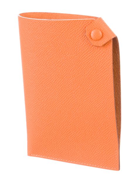 hermes passport holder orange|hermes document holder.